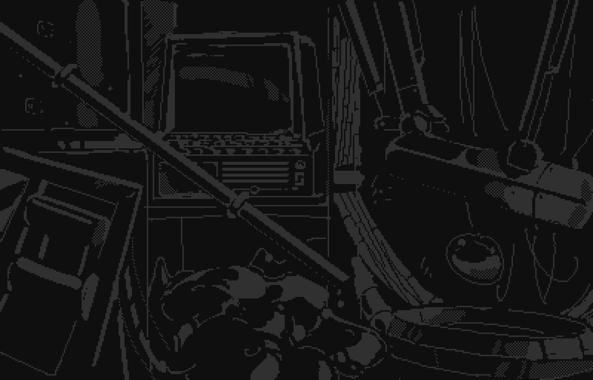 Background art for a Fiat Ludum, a game jam I recently participated in.
